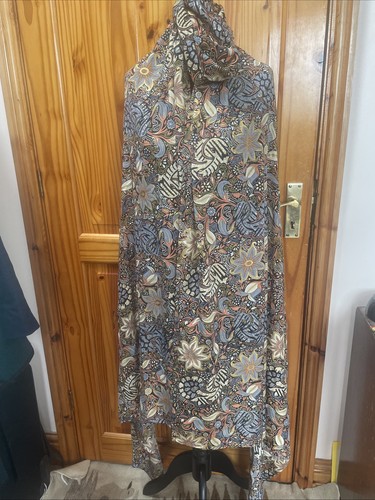 Silk large shawl with - large,