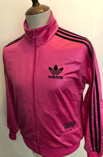 RETRO ADIDAS CHILE 62 TRACKSUIT TOP SIZE LADIES 10-12 PINK