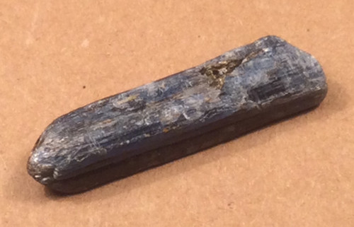 Blue kyanite crystal - blue,