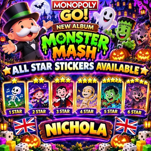 Monopo stickers all - go,