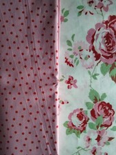 Cath Kidston Ikea ROSALI 100% Cotton Fabric Material 100cm Length, 150cms Width