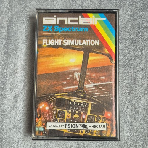 Flight simulation 48k sinclair - simulation,