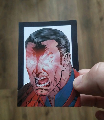 Original aceo superman - superman, mixed
