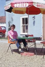 35mm Slide - Woman Outside