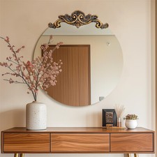 Antique Baroque Mirror with