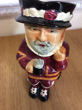 Toby Jug Beefeater 18cm High Shorter & Sons Ltd Hand Painted