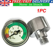 Scuba Diving Pony Bottle Pressure Gauge (Mini SPG) - Bar/PSI/Nitrox 5,000PSI Set