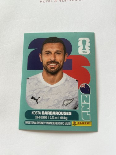 Panini fifa world - 26, kosta