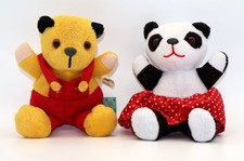 2 x Sooty & Sweep Plushie Soft