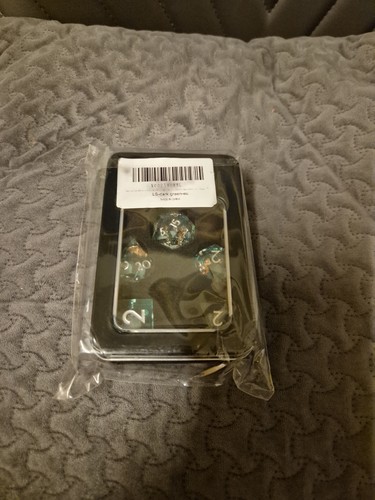 Polyhedral dice set of 5 - set,