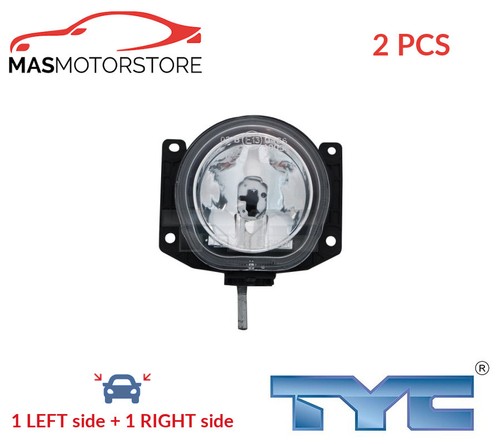 Fog light lamp pair - pair, tyc