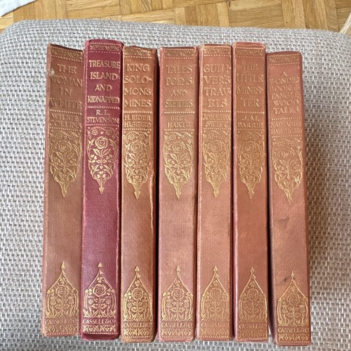 Lot vintage leather - lot, 7