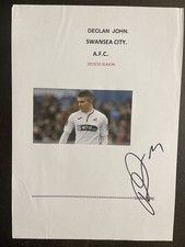 Declan John - Swansea City Fc Signed Picture