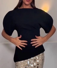 ZARA WOMAN FW25 BLACK PUFF