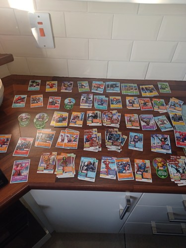 Sainsburys heroes cards - cards, 90+