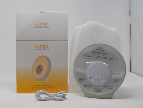 Lumie sunrise alarm - lumie, boxed