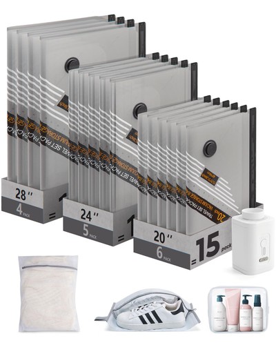 Travel vacuum storage bags - travel,