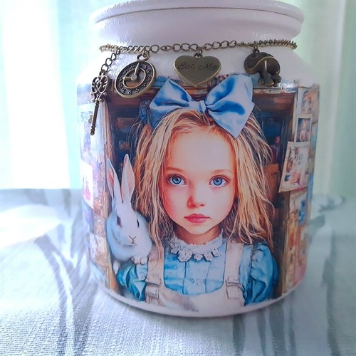 Cookie biscuit jar alice white - biscuit,