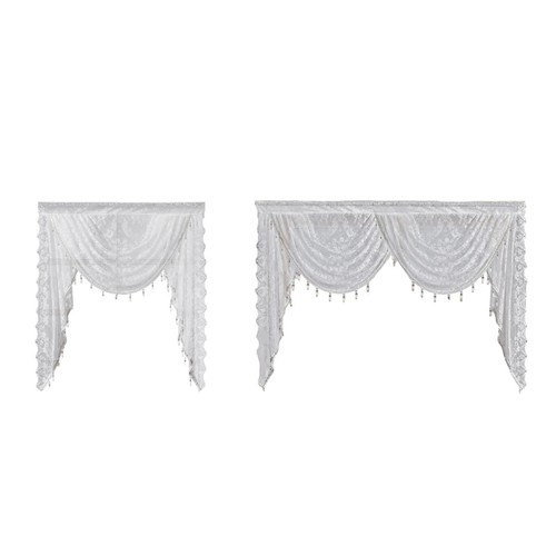 Waterfall window valance - waterfall,