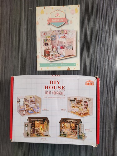 Diy minature room house - diy, room/house