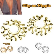 2pcs Non Piercing Fake Clip On