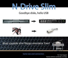 Floppy Disk USB Emulator Nalbantov N-Drive Slim for E-mu E4K + OS v3.00 Emu E4K