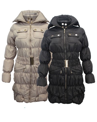 Ladies women long quilted - women,