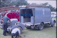  35mm Slide WW2 Austin NFS truck  classic car show Yorkshire 1980's 