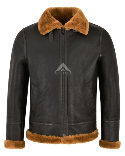 Mens sheepskin jacket - b3,
