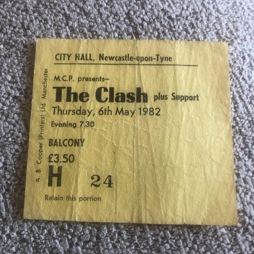 The clash ticket - ,