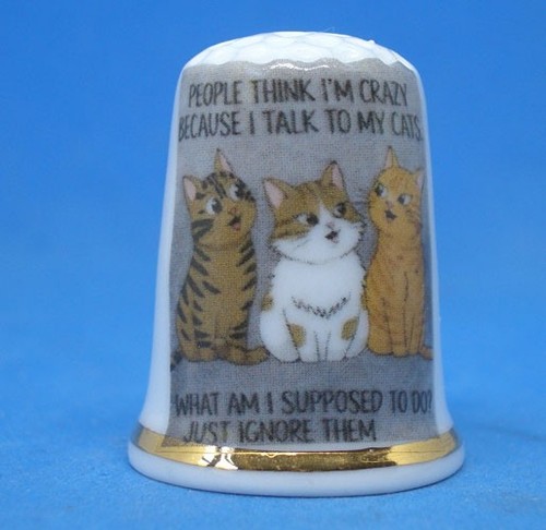Birchcroft china thimble - birchcroft,