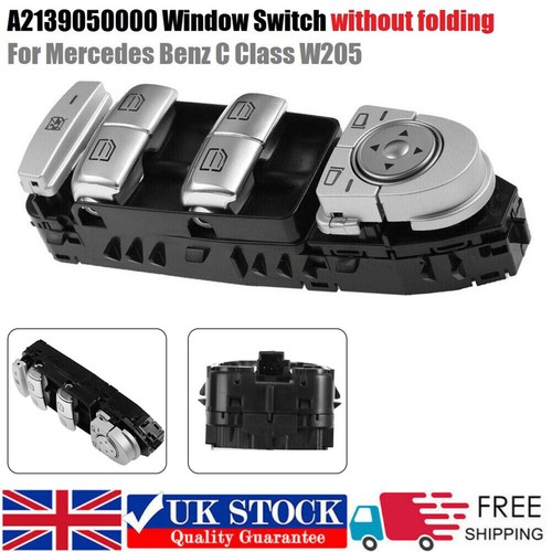 Driver side window switch - side, for