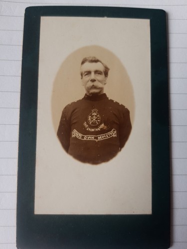 Cdv man salvation army - cdv,