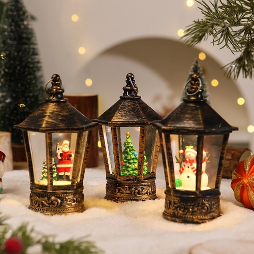 Retro style christmas night - retro,