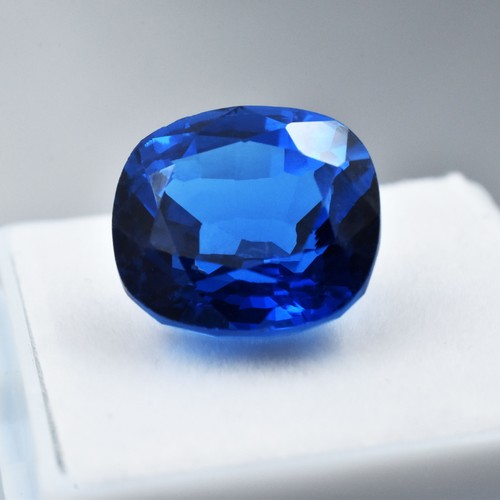 Natural blue tanzanite square - natural,