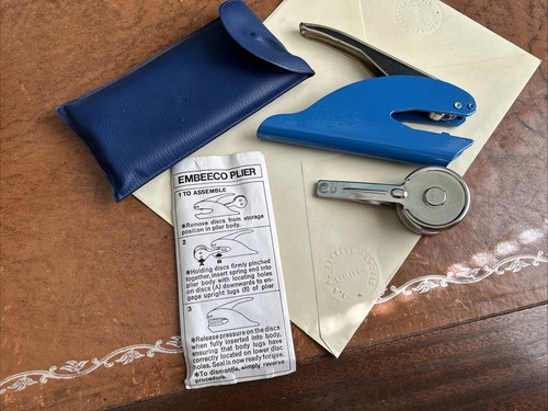 Embosser stamp hand pliers - pliers,