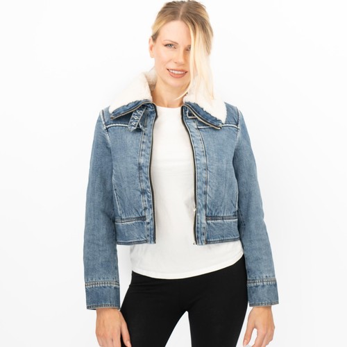 Mango womens denim jacket - mango,
