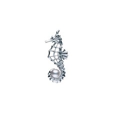 MIKIMOTO Pin Brooch seahorse