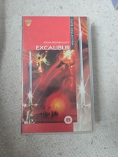 Excalibur VHS Elite Collection John Boorman 80s Classic Movie 1993 Edition VGC 