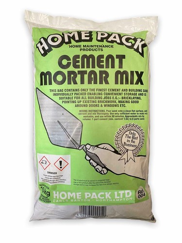 Homepack cement and - cement,