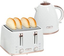 Toaster and Kettle Set 4 Slice