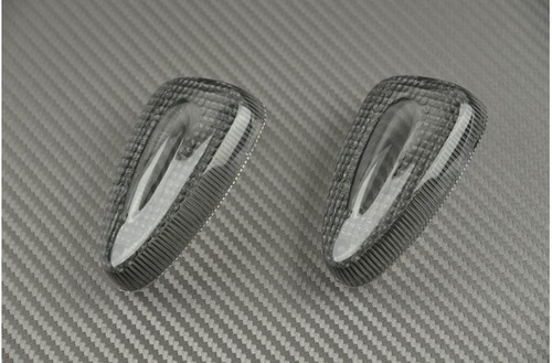 Pair black smoke rear turn - black,