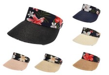 Sun Visor Flower Floral Print