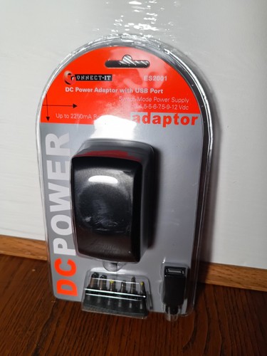 Connect power adapter - power,