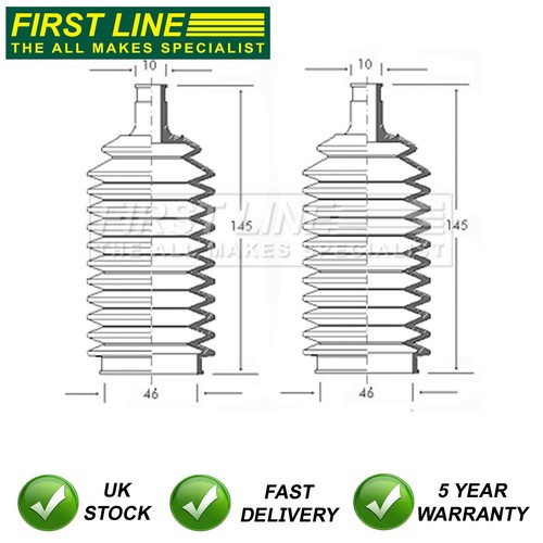 Steering rack boot set - steering,