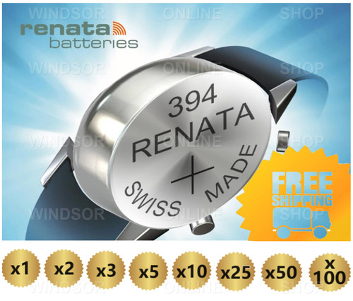 Renata watch battery 394 - renata,