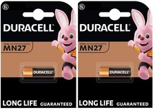 2x Duracell MN27 A27 12V Alkaline Battery 27A GP27A V27A E27A EL812 for  Remotes