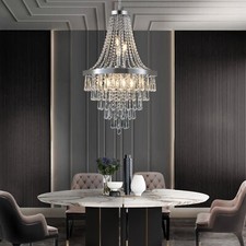 20'' Silver Luxury Raindrop