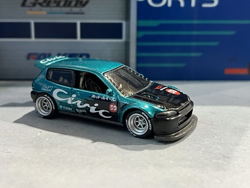 Hot wheels honda civic custom - honda,