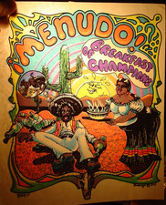 MENUDO BREAKFAST of CHAMPIONS VINTAGE 1970's IRON ON TRANSFER NICE, B-26